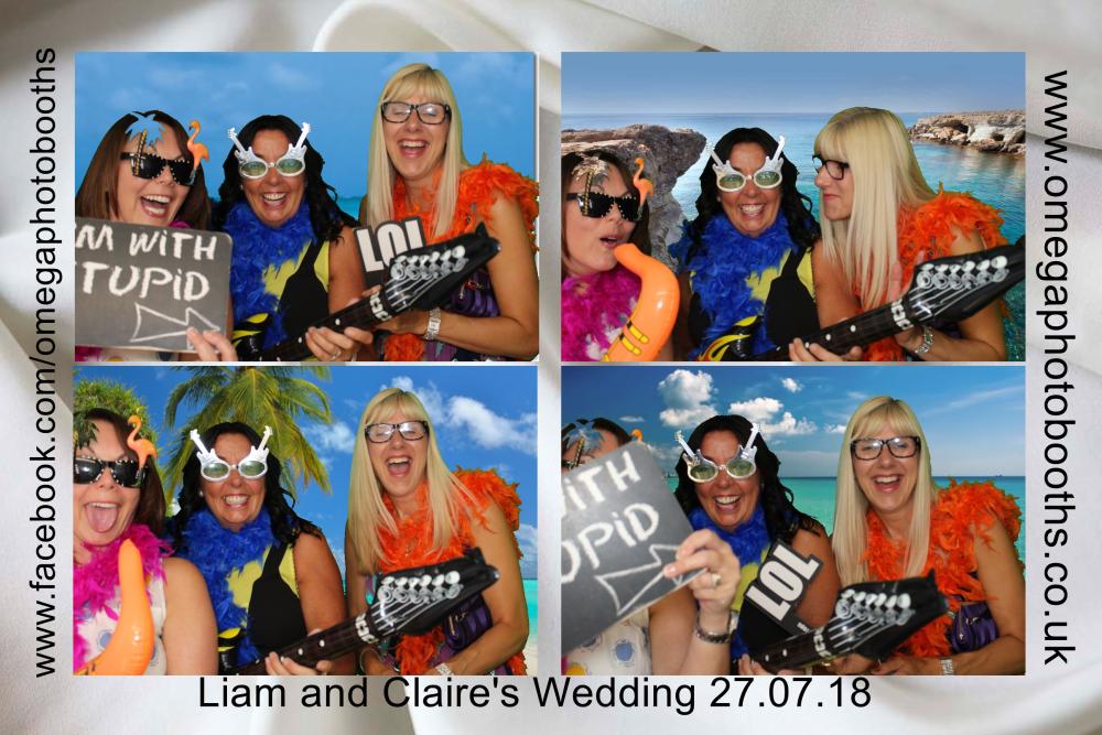 Liam & Claire's Wedding | View more photos from the event at gallery.omegaphotobooths.co.uk/u/Omega-Photobooths/Liam-Claires-Wedding